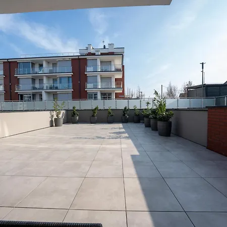 Apartman Z Wielkim Tarasem Morska 2 50m Do Morza *